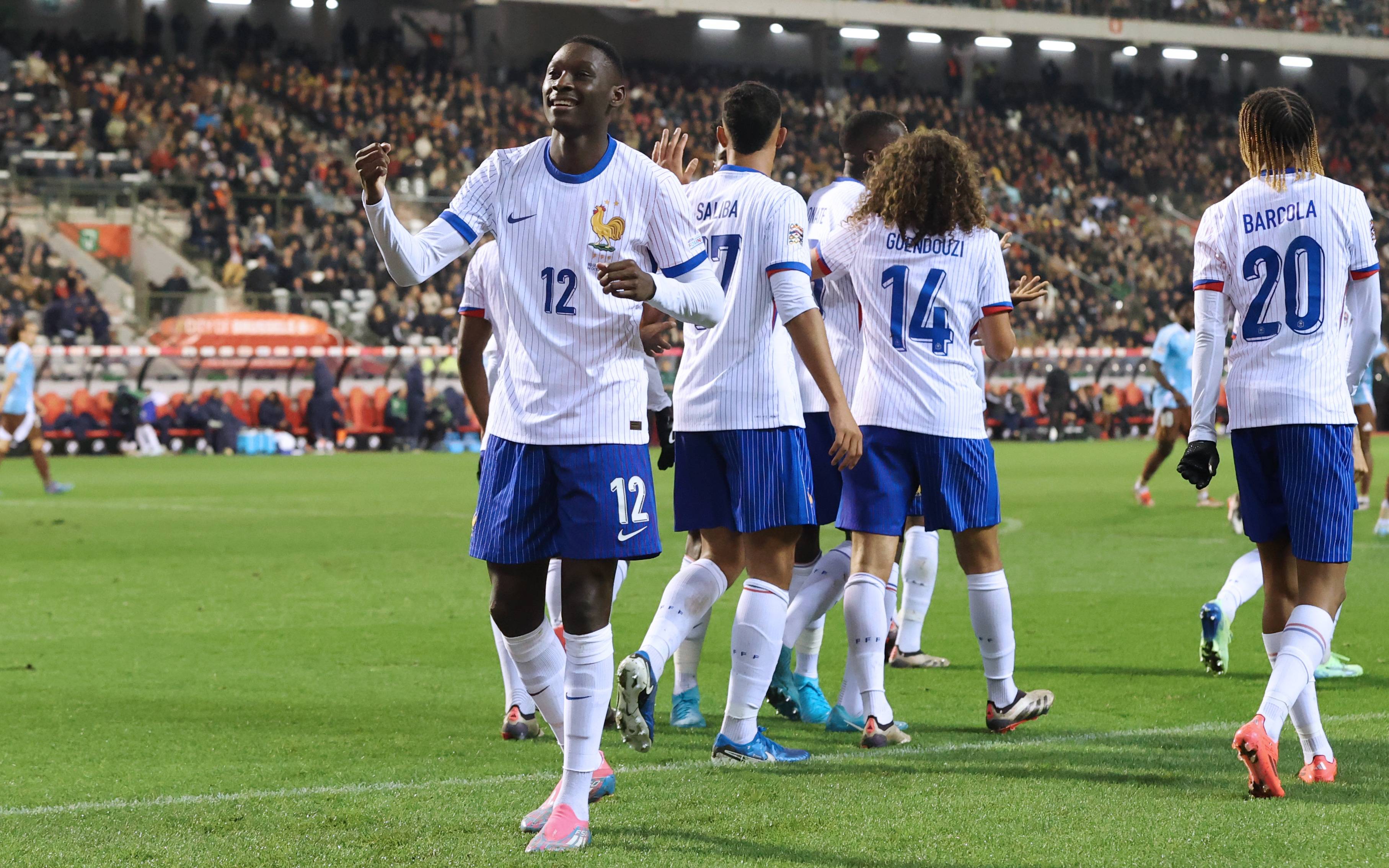 法国与比利时将在欧国联决赛中相遇